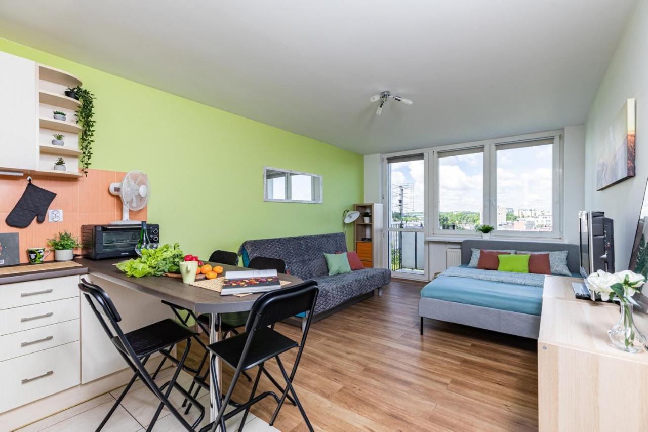 Superapart Saska 48A, Sleek 6Th-Floor Studio With Balcony & Elevator Access Warszawa Eksteriør billede